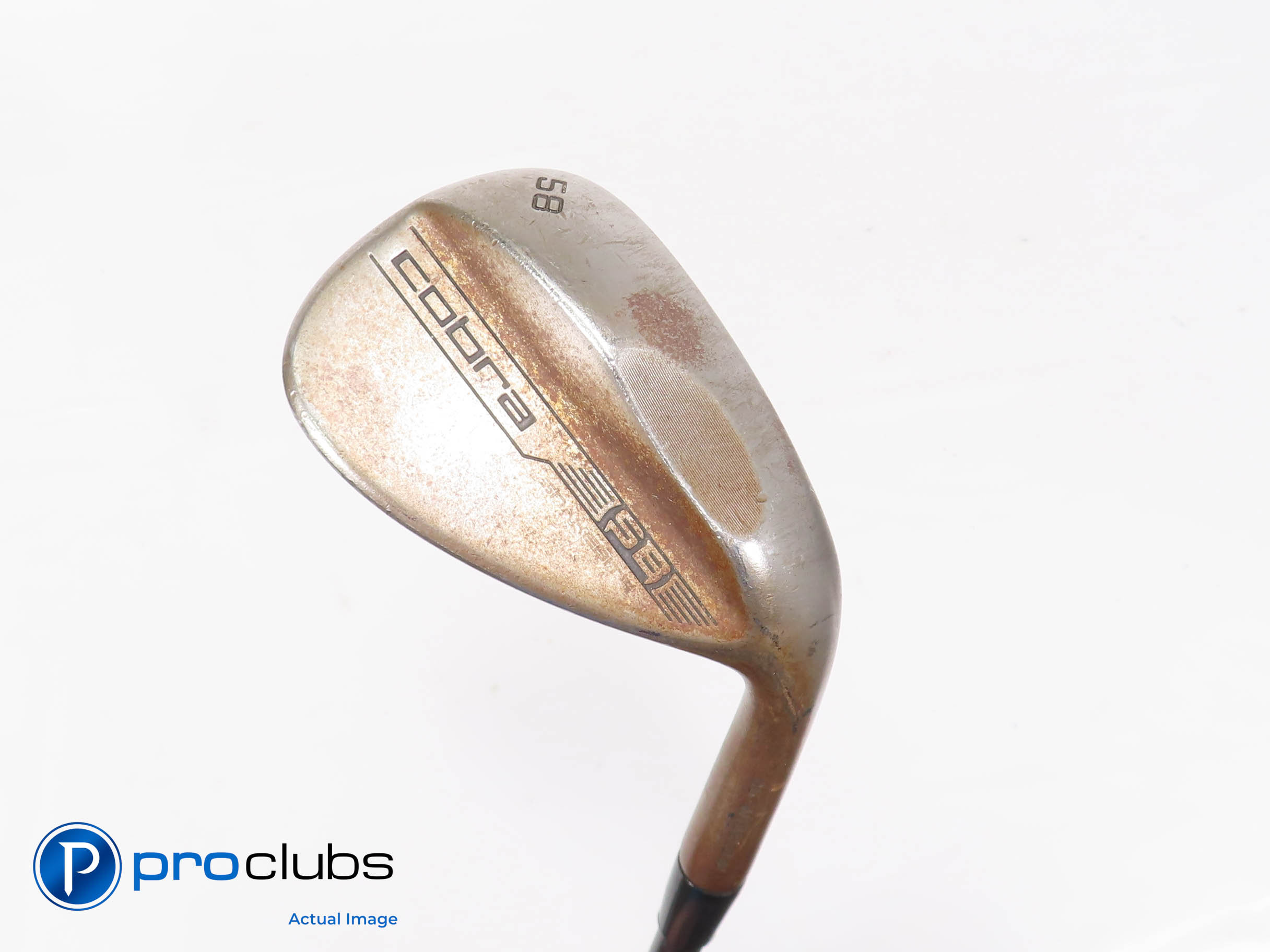 Cobra SB ウェッジ 58度 ゴルフクラブ Nice Cobra KING SB RAW 58*(6*) WEDGE W-Grind LAGolf L120 X-Flex